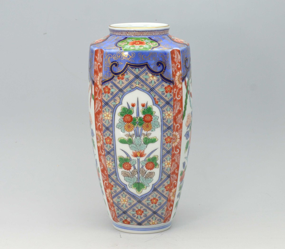 鳳凰草花 肩角花瓶(有田焼) | 古川陶磁器ストア