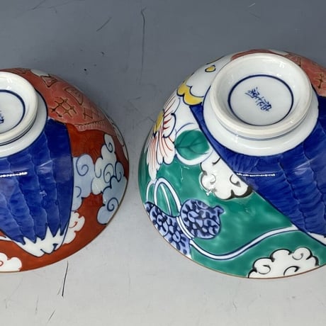 めで鯛　　夫婦茶碗