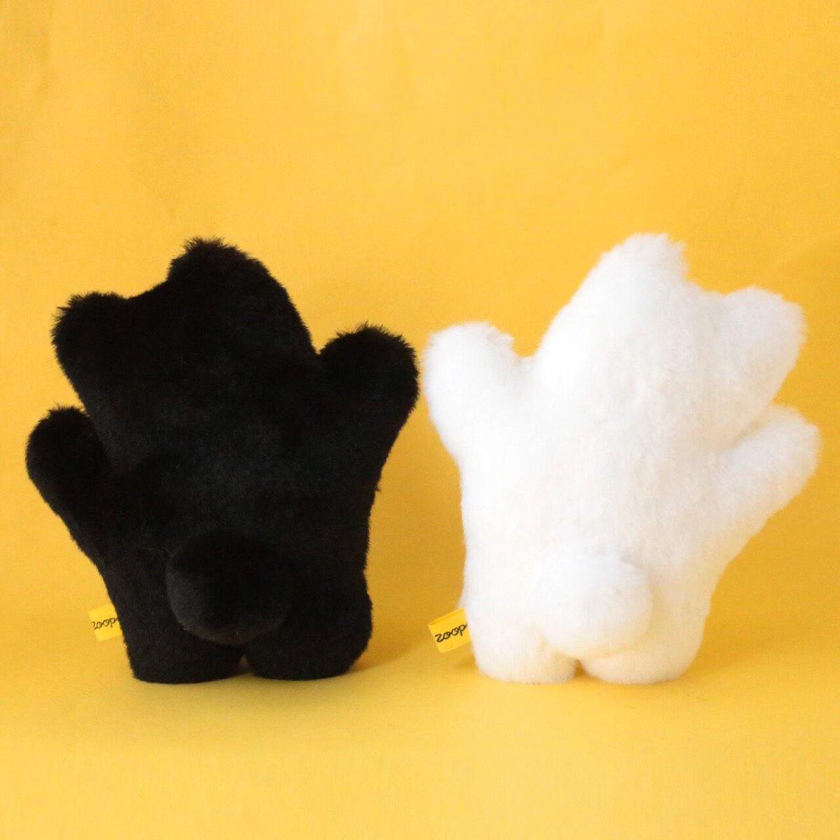 オーダーメイド】手作りぬいぐるみ シロックマとクロックマ（個展