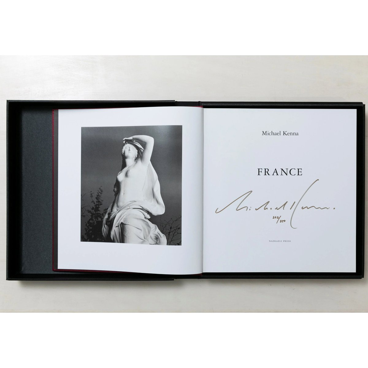 マイケル・ケンナ（Michael Kenna）「裸婦/RAFU」新品、直筆サイン