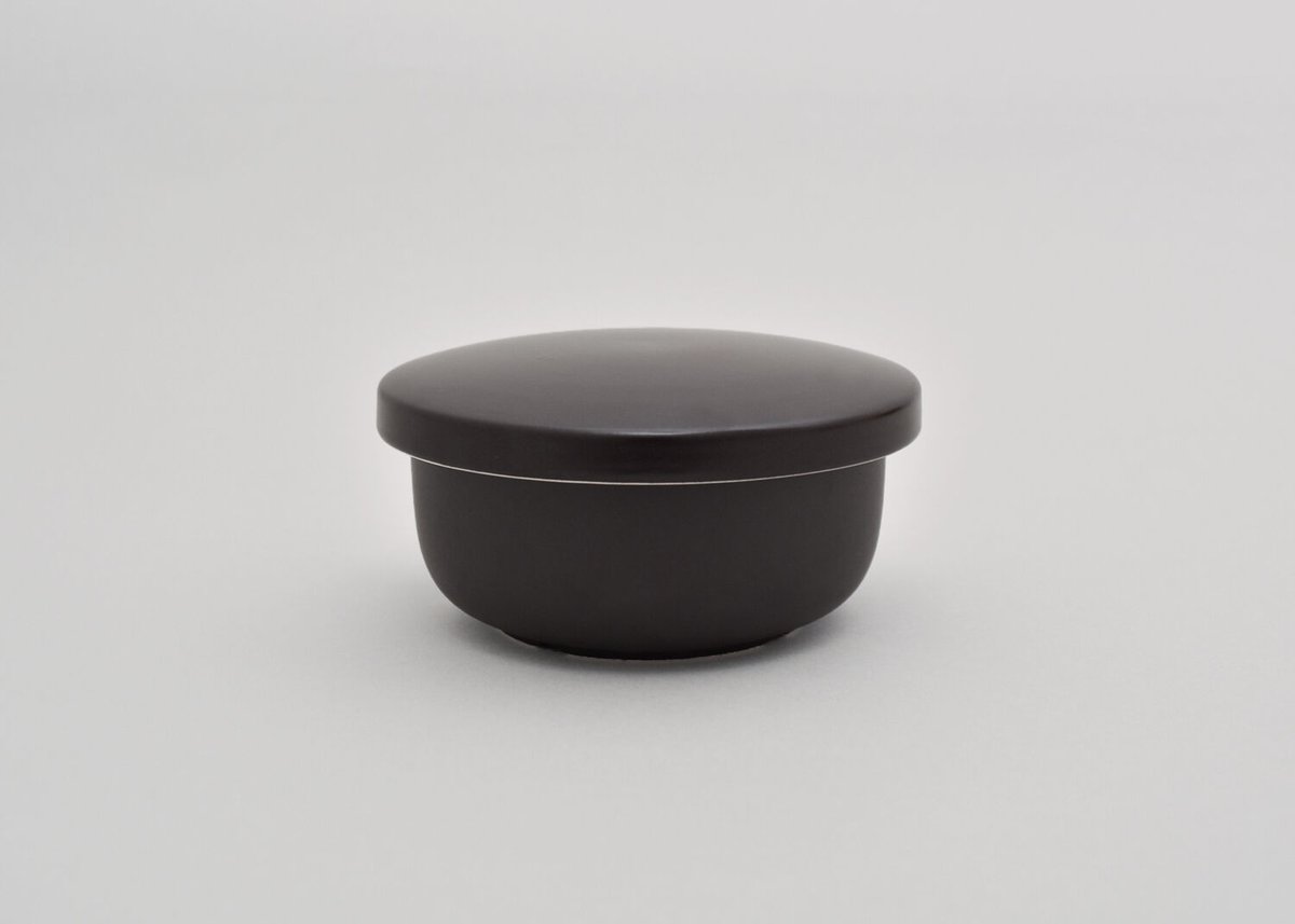 黒い漆製おひつ 美濃焼 / おひつ（ブラック） | 405