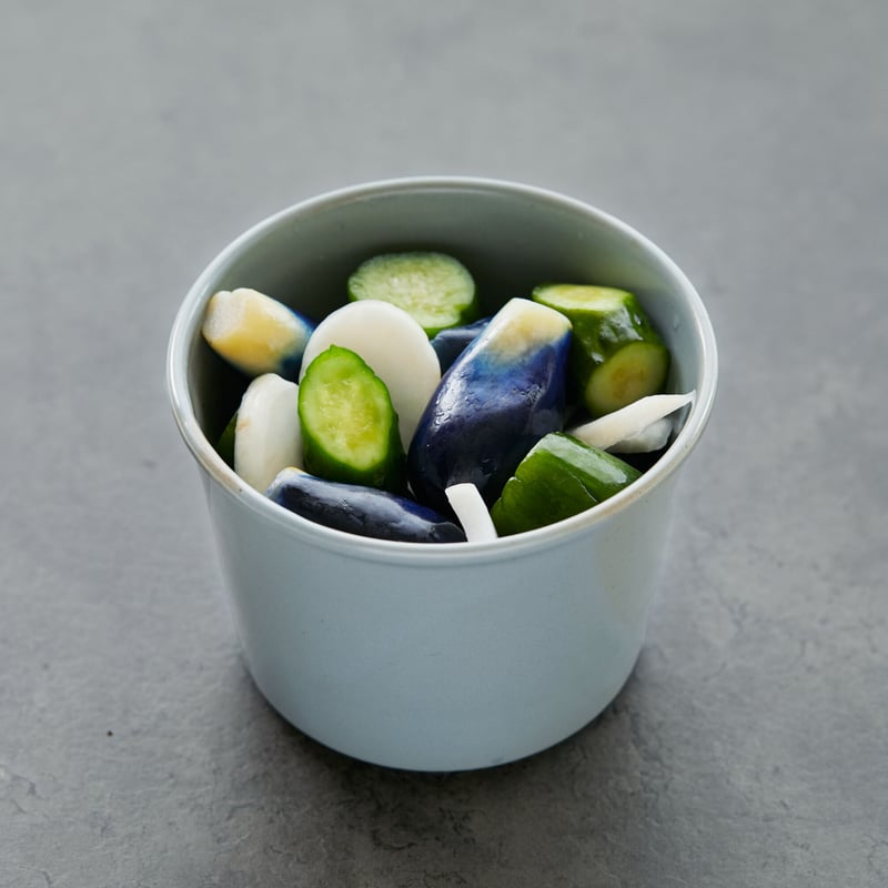 美濃焼 / パック＆レンジ中鉢 (グレー / 大) | 405