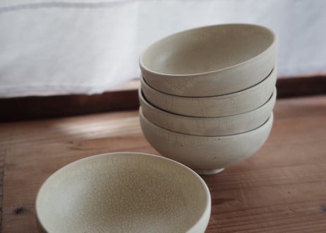 陶芸家 七理 摩弓 / かわいめお茶碗