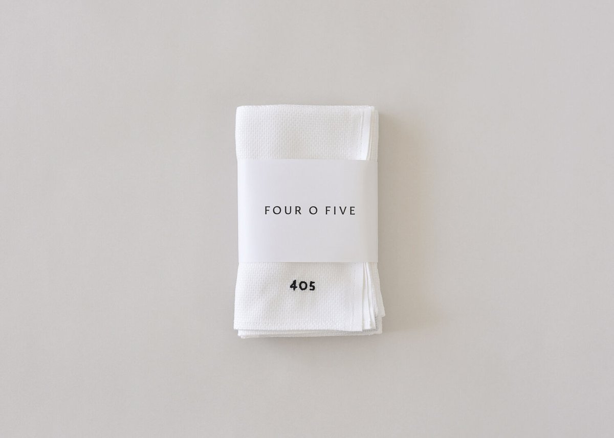 ヒスクローネ　タオル地 日東紡 / 布巾 （2枚セット） | 405