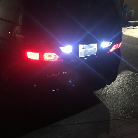 2個セット T20 LED  ウェッジ球 13連 バックランプ シングル球【純白光】