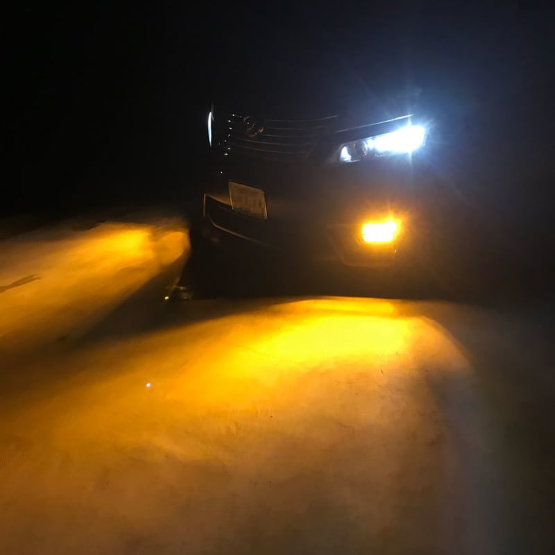 烈光!! L1B用 33800lm アンバーフォグランプ!! 業界初カラー 烈光!! L1B用 33800lm アンバーフォグランプ!! 業界初カラー 烈