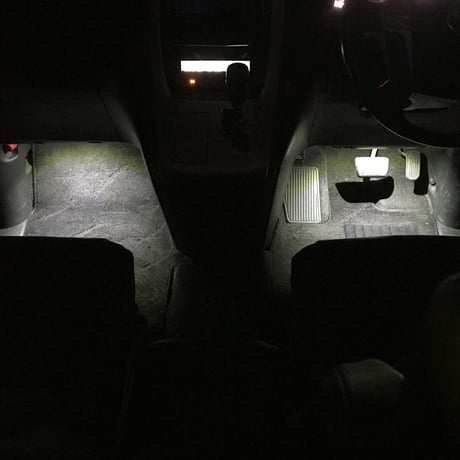 LED  インナーランプ フットランプ グローブボックス コンソールボックス【純白光】