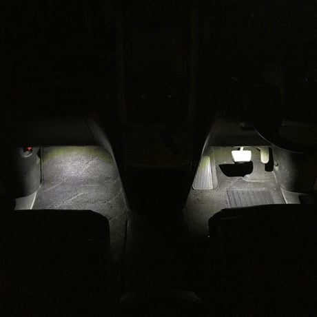 LED  インナーランプ フットランプ グローブボックス コンソールボックス【純白光】