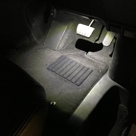 LED  インナーランプ フットランプ グローブボックス コンソールボックス【純白光】