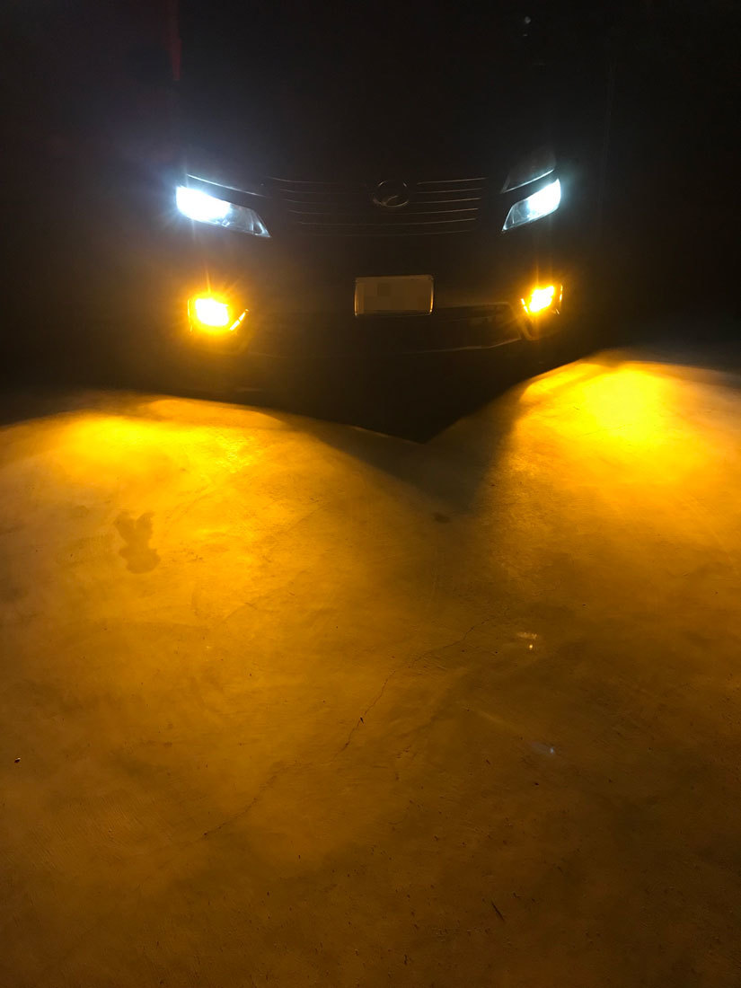 LEDフォグランプ HB4 【アンバー 琥珀色 】 | 2LOOP