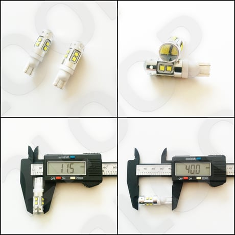 2個セット T10/T16 LED ウェッジ球 50W CREE×EPISTAR バックランプ ポジション ルームランプ【純白光】