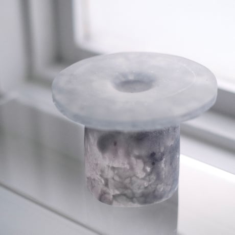 glass object - purple -