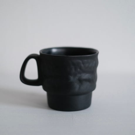 深見達希 coffee cup [black]
