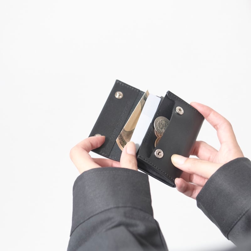 minimum wallet black | 酢橘堂 minimum wallet black | 酢橘堂