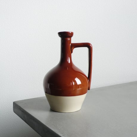 brown  ceramic vase