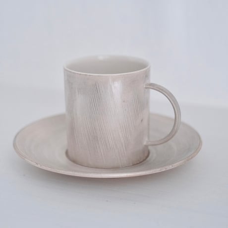 松岡瑞起  cup saucer「白雨」