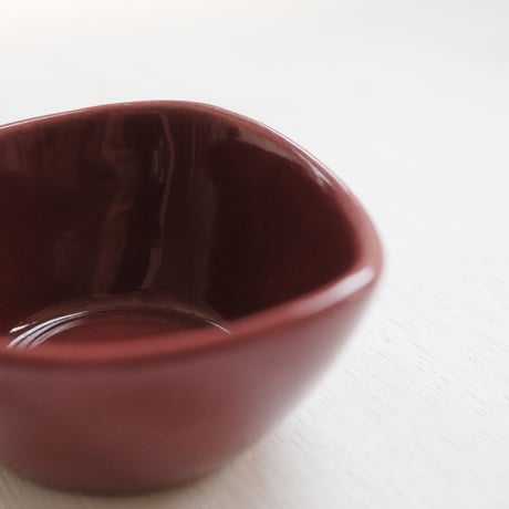 triangular  ceramic bowl