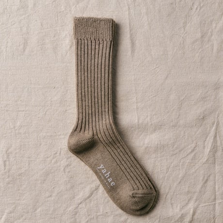Yak Ribbed Socks