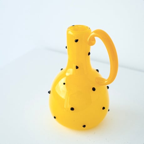 umu vase dot - yellow × black -
