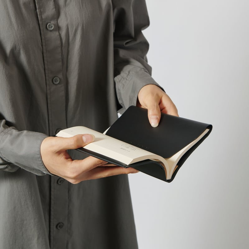 soft leather book cover | 酢橘堂 soft leather book cover | 酢橘堂