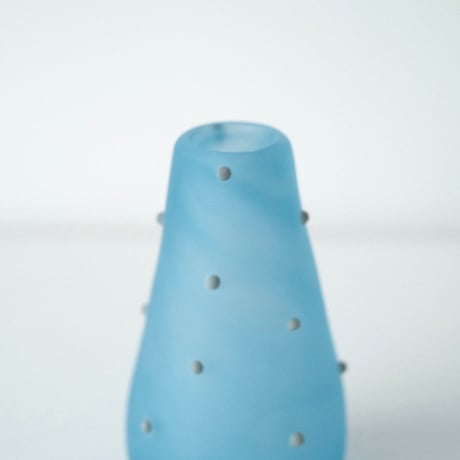 umu vase dot - sky × grey-