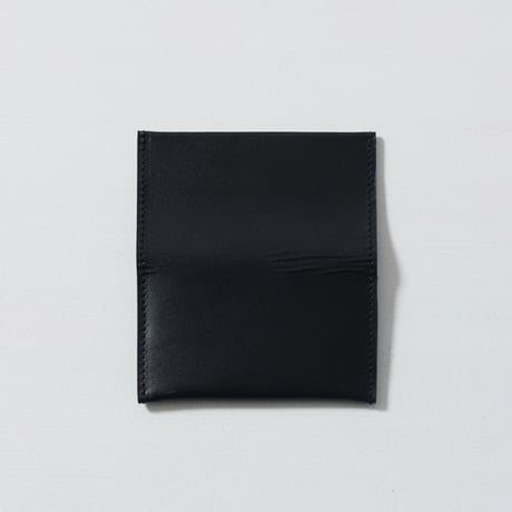 leather flat card case