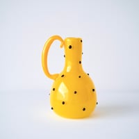 umu vase dot - yellow × black -