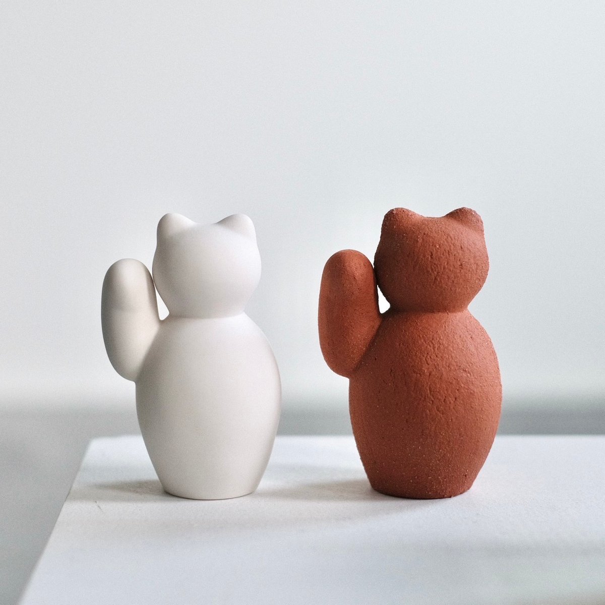 菊池俊治 MANEKINEKO terracotta | 酢橘堂