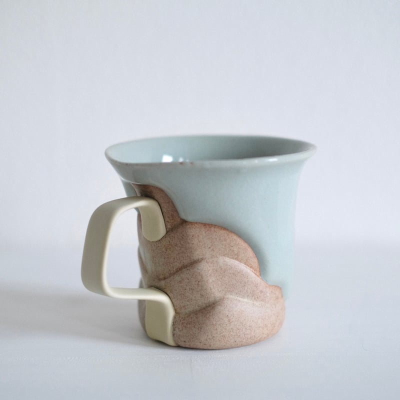 深見達希 layer mug [blue] | 酢橘堂
