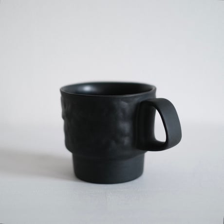 深見達希 coffee cup [black]