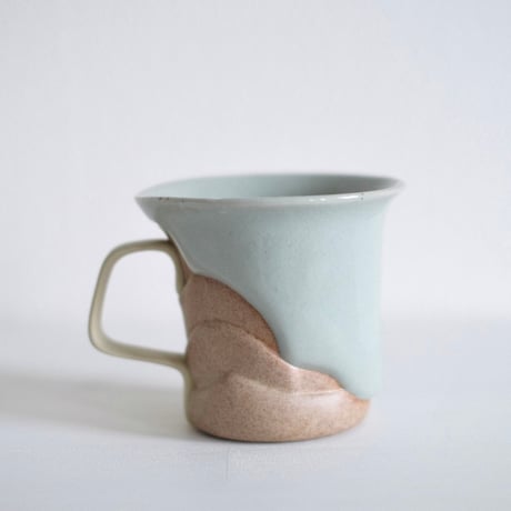 深見達希 layer mug [blue]
