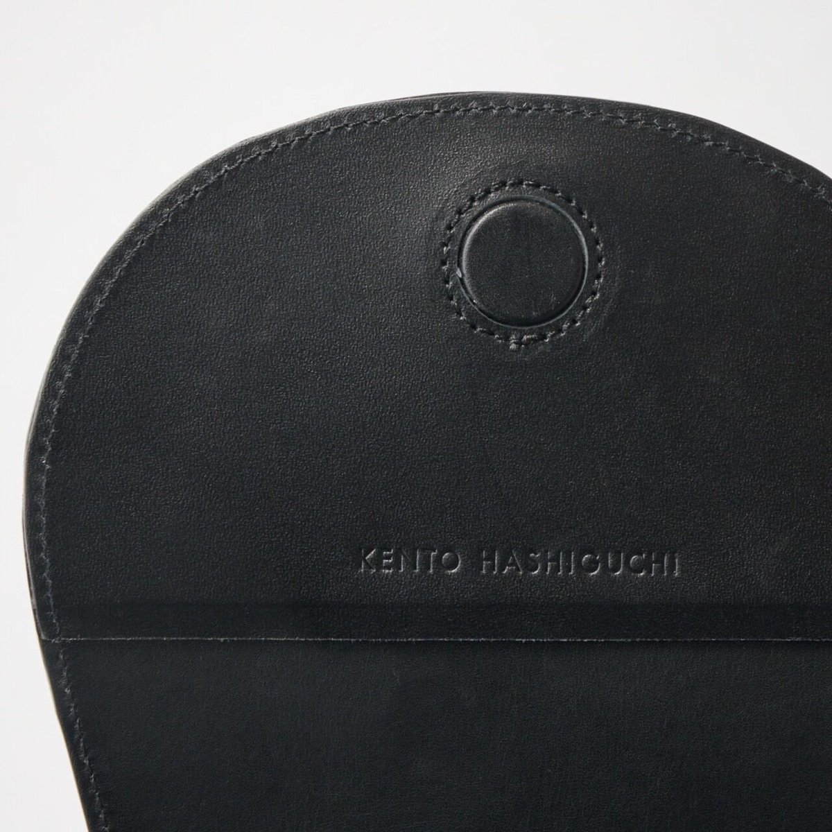 leather shoulder penta black | 酢橘堂