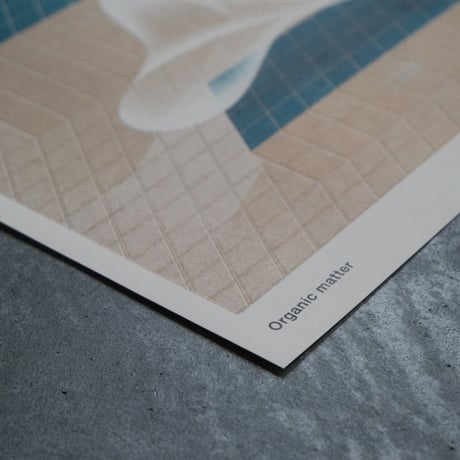 A3 poster「Organic matter/ Inorganic matter」No.2