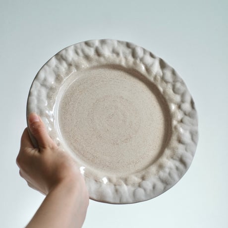 深見達希 rim plate [ivory]