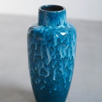 blue ocean vase