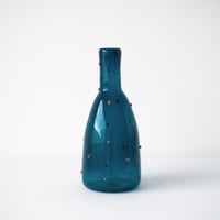 umu vase dot - blue × brown -