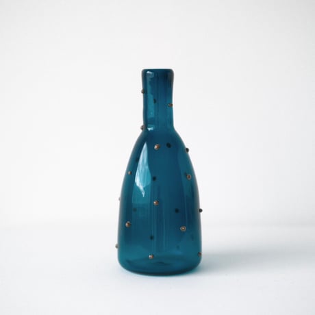 umu vase dot - blue × brown -