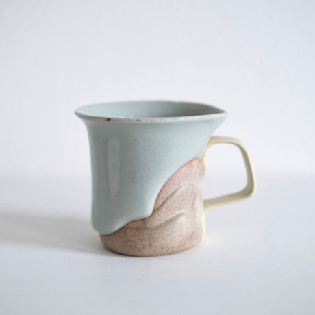 深見達希 layer mug [blue]