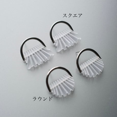 nooca PVC pierce / earring
