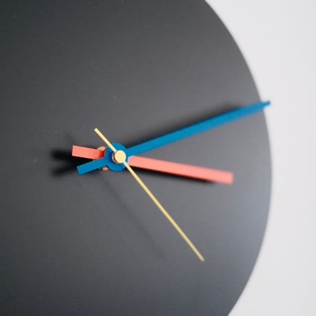black wall watch
