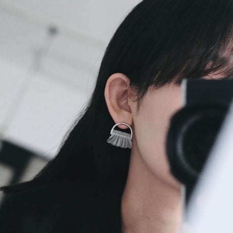nooca PVC pierce / earring