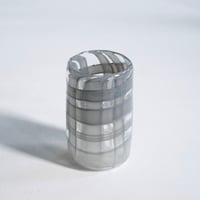 sasamoto natsuki full-check tumbler [gray]