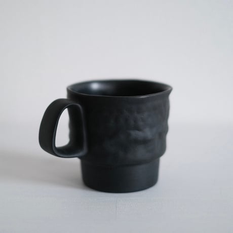 深見達希 coffee cup [black]
