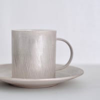 松岡瑞起  cup saucer「白雨」