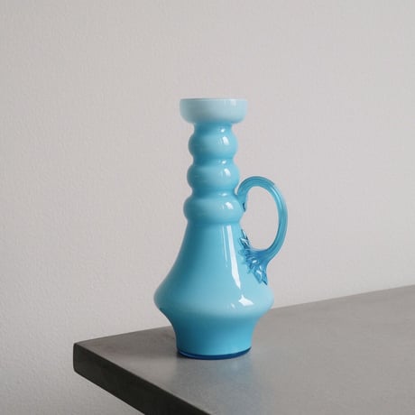 light blue vase