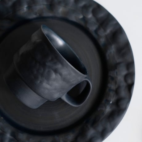 深見達希 coffee cup [black]