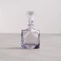 purple perfume bottle