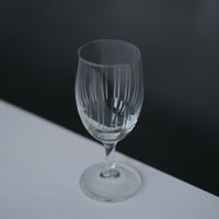 stripe wine glass