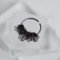 nooca PVC ear cuff ・black