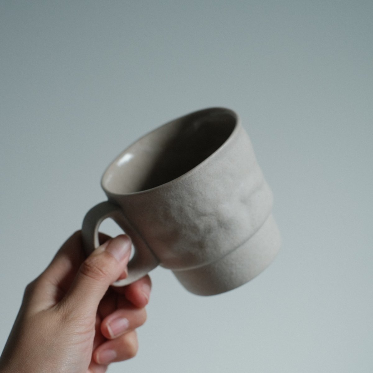 深見達希 coffee cup [ivory] | 酢橘堂